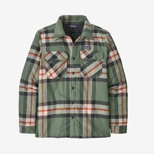 Patagonia Men's Insulated Organic Cotton Midweight Fjord Flannel Jacket NWT M